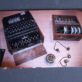 Enigma machine and rollers.jpg